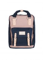 Doughnut Macaroon reppu, Light Pink X Navy