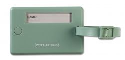 Worldpack kovamuovinen nimilappu, 00114, pastellin vihreä