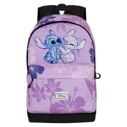 Karactermania Stitch & Angel koulureppu, lila