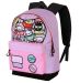 Karactermania Hello Kitty koulureppu, lila/pinkki