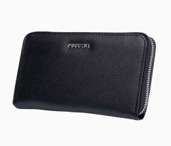 Puccini lompakko BLP830G1, musta
