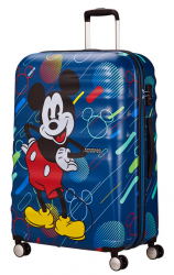 American Tourister Wavebreaker Disney, suuri matkalaukku, Mickey future pop