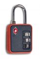 Worldpack TSA-lukko 10379, musta/oranssi