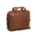 The Chesterfield Brand Calvi, nahkainen tietokonelaukku, cognac