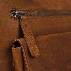 The Chesterfield Brand Hailey, nahkainen olkalaukku, konjakki