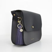 Firefly Soft Tassel heijastava laukkukoru, Deep Purple