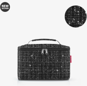 Reisenthel kosmetiikkalaukku, Bouclé black