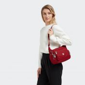 Kipling Classics Gabbie S olkalaukku, Signature Red