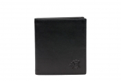 A. Eriksson miesten nahkainen RFID lompakko, 200-406, musta