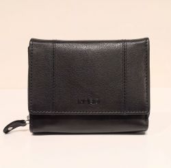 Nabo nahkainen RFID-lompakko M, NK-247, musta