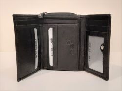Nabo nahkainen RFID-lompakko M, NK-247, musta