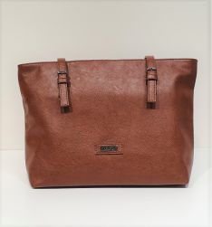 Nabo shopperlaukku, L2346, keskiruskea