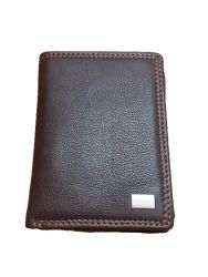 Migant V04 RFID-nahkalompakko M, ruskea