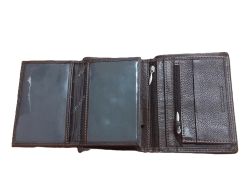 Migant V04 RFID-nahkalompakko M, ruskea