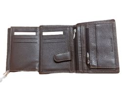 Migant V04 RFID-nahkalompakko M, ruskea