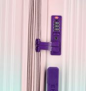 Enrico Benetti Havana suuri matkalaukku 21001-75, purple