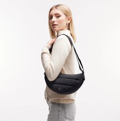 Got Bag Puffer Moon Bag Small, musta