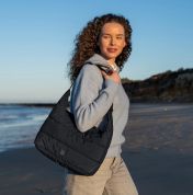 Got Bag Puffer Square Bag Large, musta