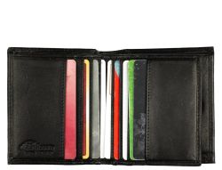 A. Eriksson Emil RFID nahkainen lompakko, S, 280-410, musta