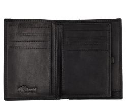 A. Eriksson Eric RFID nahkainen lompakko, 280-424, musta