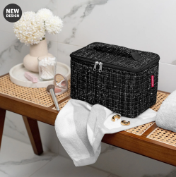 Reisenthel kosmetiikkalaukku, Bouclé black