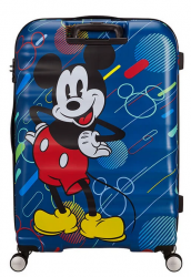 American Tourister Wavebreaker Disney, suuri matkalaukku, Mickey future pop