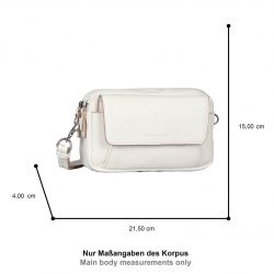 Tom Tailor Tilly olkalaukku S, valkoinen