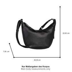 Tom Tailor Lina olkalaukku M, 012560, musta