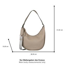 Tom Tailor Tatiana Hobo M olkalaukku, taupe