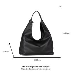 Tom Tailor Elaria Hobo L olkalaukku, musta
