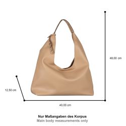 Tom Tailor Elaria Hobo L olkalaukku, taupe