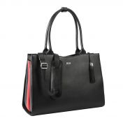 Socha tietokonelaukku 15,6", Premium Wave Black SIL