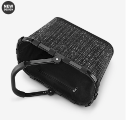 Reisenthel Carrybag ostoskori, Bouclé black