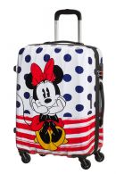 American Tourister Disney Legends keskisuuri matkalaukku, Minnie blue dots