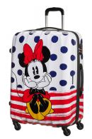 American Tourister Disney Legends suuri matkalaukku, Minnie blue dots