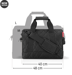 Reisenthel Allrounder M matkakassi, bouclé black