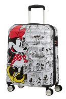 American Tourister Wavebreaker Disney lentolaukku, Minnie Comics white