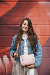 Enrico Benetti laukun olkahihna, 88007, salmon