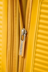 American Tourister Soundbox, lentolaukku, Golden Yellow