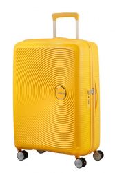 American Tourister Soundbox, suuri matkalaukku, Golden yellow