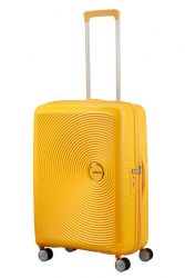 American Tourister Soundbox, suuri matkalaukku, Golden yellow