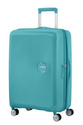 American Tourister Soundbox, keskisuuri matkalaukku, Turquoise tonic