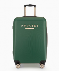 Puccini Los Angeles keskisuuri matkalaukku, vihreä
