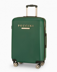 Puccini Los Angeles keskisuuri matkalaukku, vihreä
