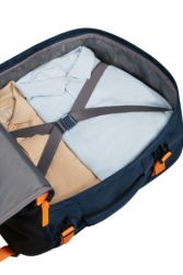 American Tourister Take2Cabin M matkareppu, sininen/oranssi