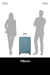 American Tourister Flytwist suuri matkalaukku, Storm blue