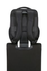 American Tourister Wanderlite 15.6" matkareppu, musta