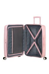 American Tourister Soundbox, keskisuuri matkalaukku, Pastel pink