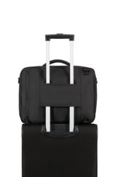 American Tourister AT Work NXT 3-way boarding bag, musta 