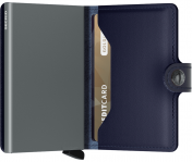 Secrid Miniwallet, Metallic blue